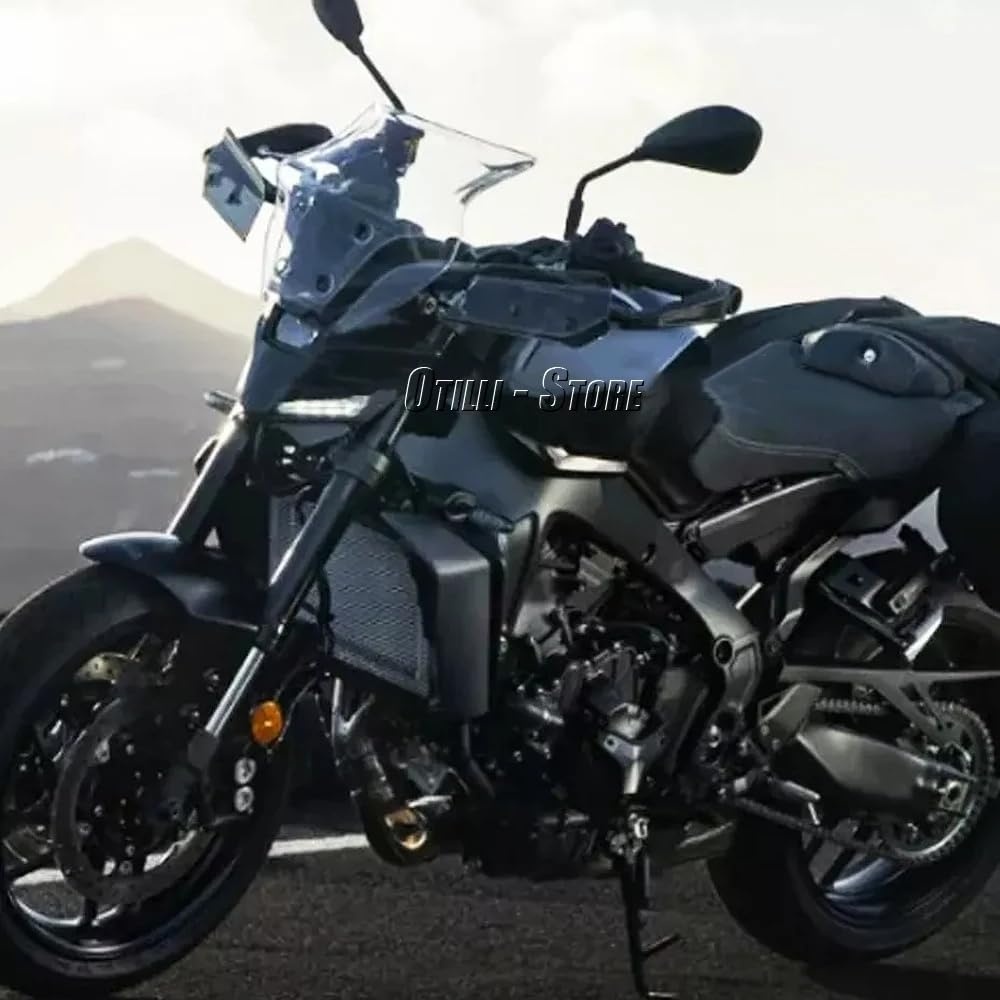Zwart Windscherm Yamaha MT-09 2024 | 52% Korting!