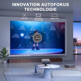 Mini Smart Projector 4K - 34% Korting | Netflix & WiFi 6