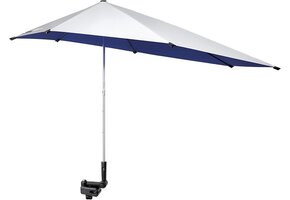 Stoelparasol Blauw/Grijs - 53% Korting - UPF 50+ UV-bescherming