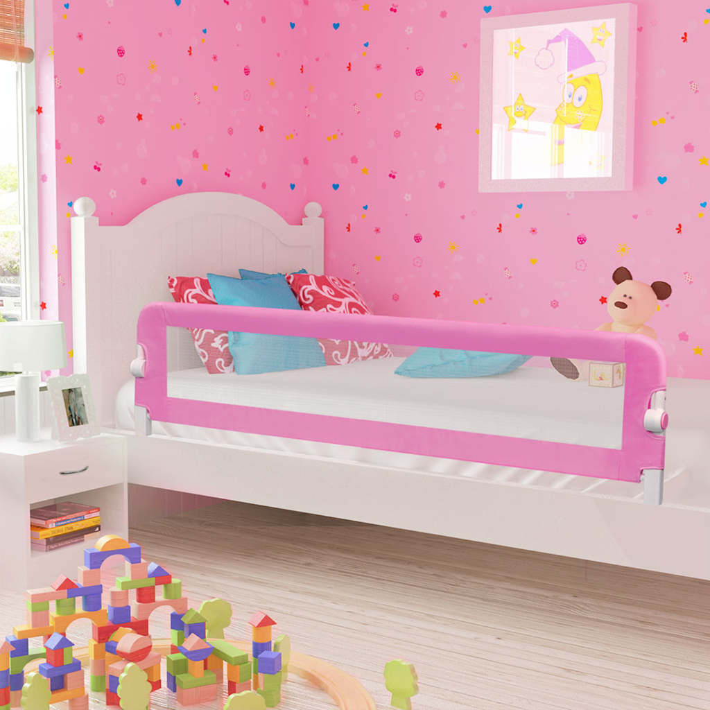 vidaXL Bedhekje Peuter Roze - 180x42 cm (59% Korting!)