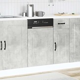 Vaatwaspaneel Kalmar 45x1,5x67cm Betongrijs - 75% Korting!