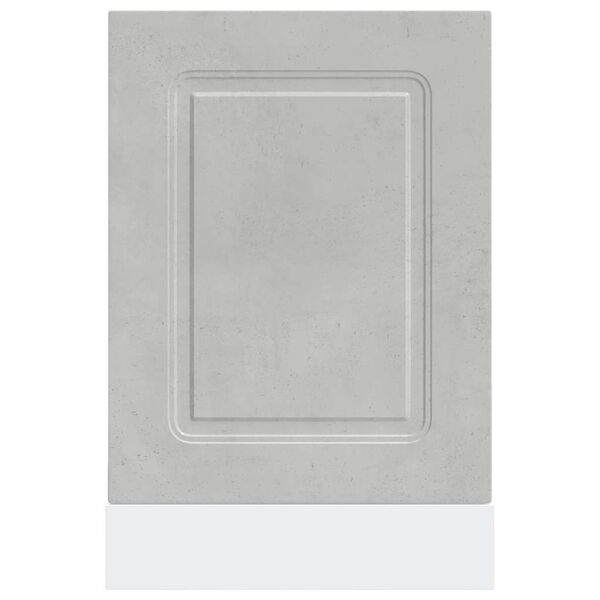 Vaatwaspaneel Kalmar 45x1,5x67cm Betongrijs - 75% Korting!