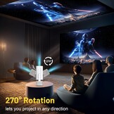 4K Full HD Projector met WiFi 6 & Android 13 - 29% Korting!
