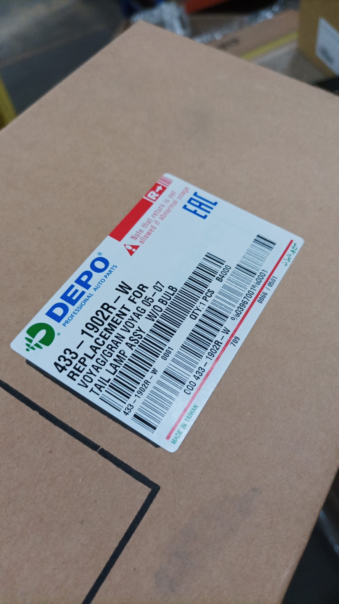 Achterlicht Rechts Dodge Ram Voyager (1999-2008) - 63% Korting!