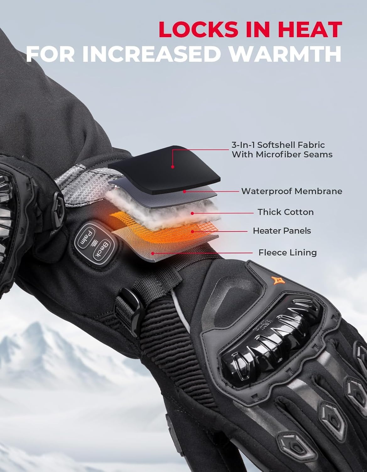 Verwarmde Winter Thermo Handschoenen - 29% Korting