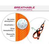 Trekharnas X-Back Hondensport Zwart/Neonoranje - 29% Korting