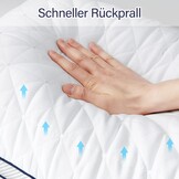 Set van 2 Hoofdkussens 80x80cm, Verstelbaar, Ademend - 38% Korting!