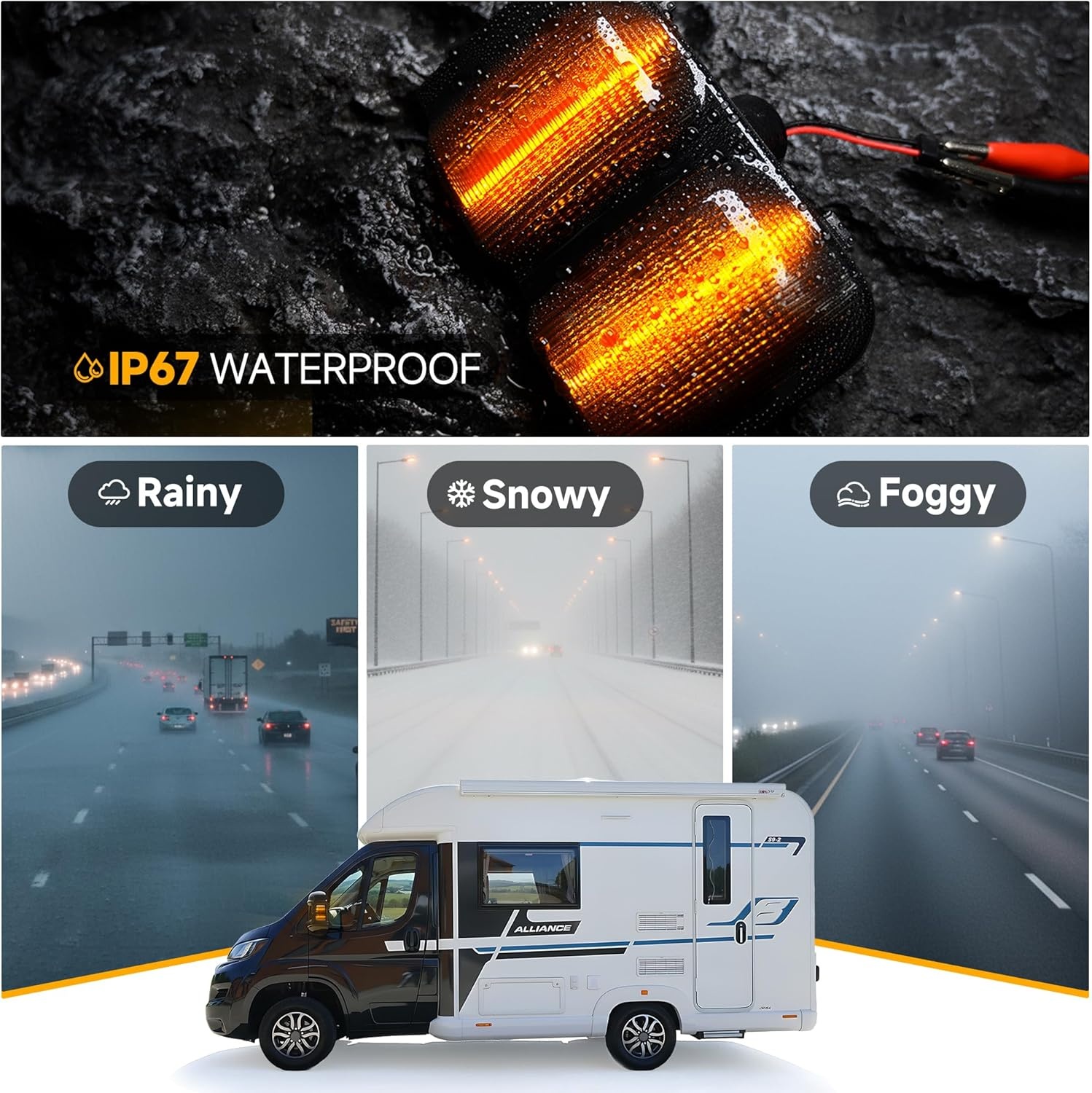 LED Spiegelknipperlichten Fiat Ducato 33% Korting