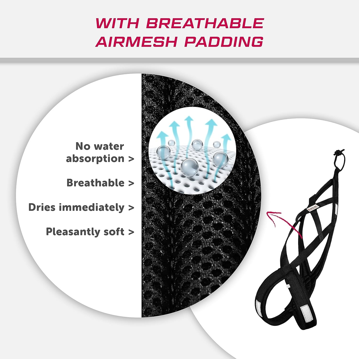 Honden Trektuig X-Back Zwart - 29% Korting!