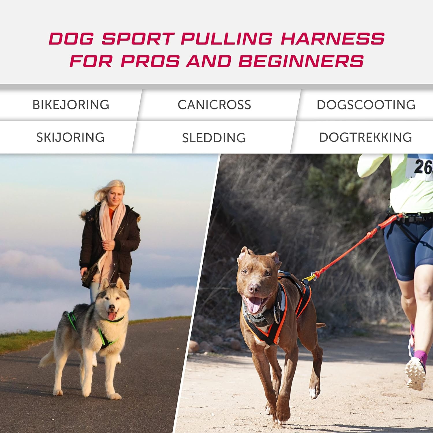 Honden Trektuig X-Back Zwart - 29% Korting!