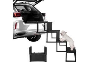 Opvouwbare Hondentrap 4 Treden - 40% Korting!