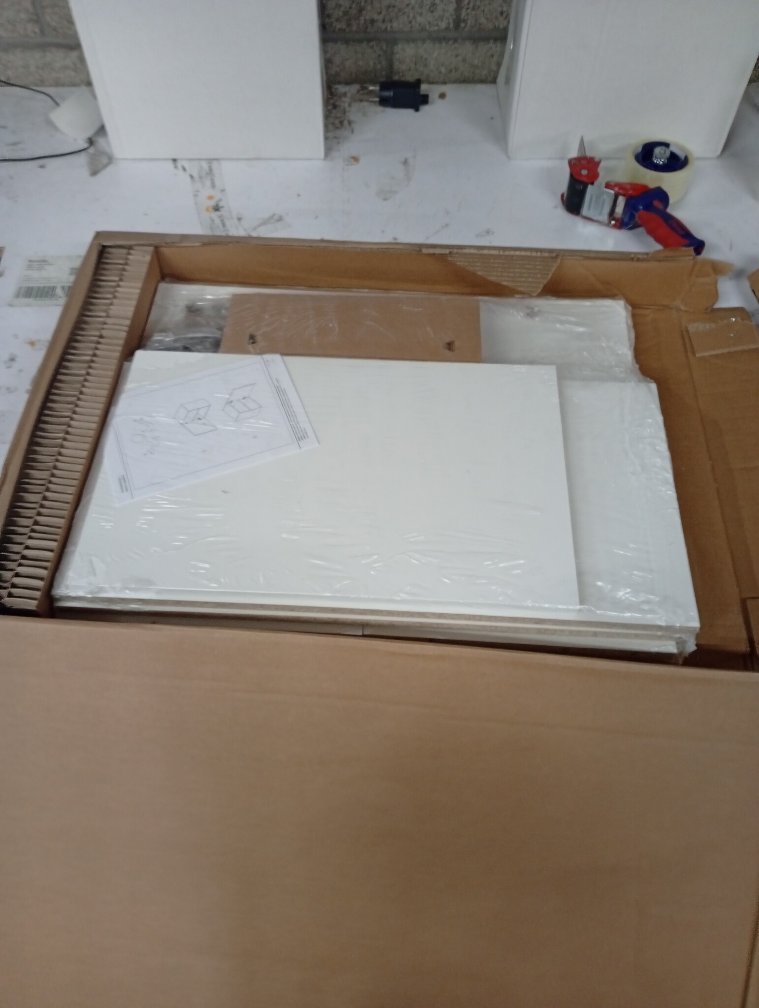 vidaXL Hangkast Lyon Wit - 69% Korting!