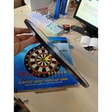Magnetisch Dartbord 45,7cm | Dubbelzijdig | 12 Darts | 72% Korting