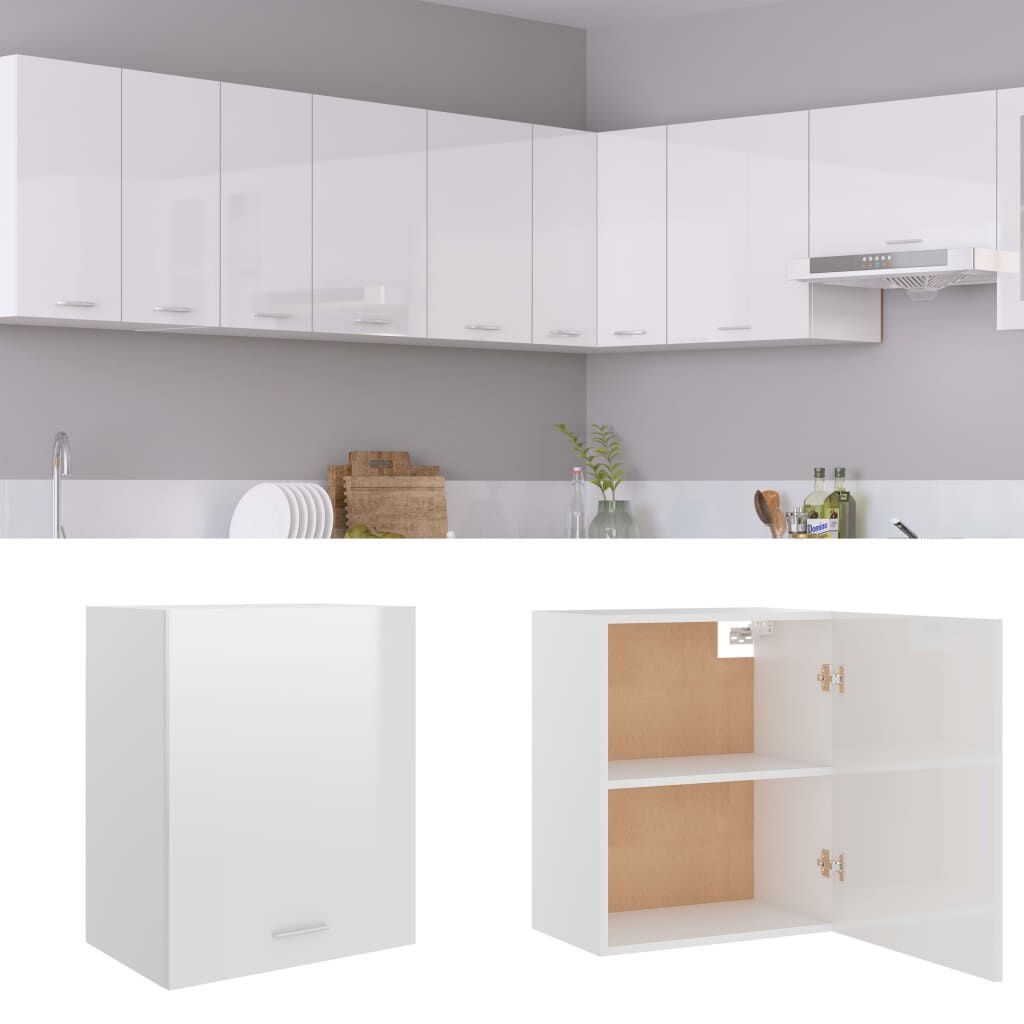 vidaXL Hangkast Lyon Wit - 83% Korting!