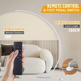 LED Booglamp - Traploos Dimbaar & 3 Kleurtemperaturen - 41% Korting!