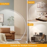 LED Booglamp - Traploos Dimbaar & 3 Kleurtemperaturen - 41% Korting!