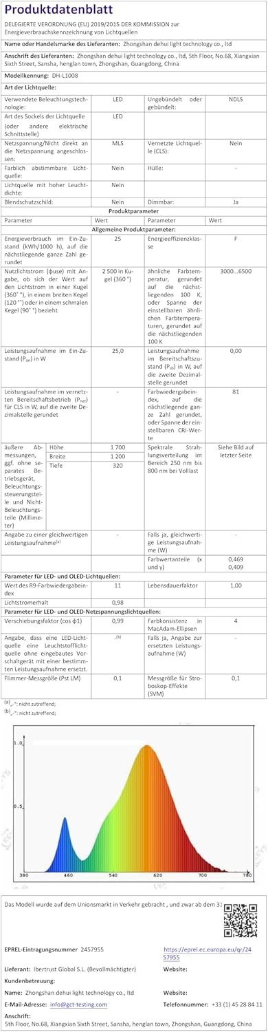 LED Booglamp - Traploos Dimbaar & 3 Kleurtemperaturen - 41% Korting!