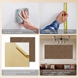 Akoestische Wandpanelen Zelfklevend Teak 6 Stuks - 30% Korting!