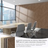 Akoestische Wandpanelen Zelfklevend Teak 6 Stuks - 30% Korting!