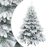 Kerstboom Kunststof Sneeuw Bedekt Wit 120cm - 73% Korting!