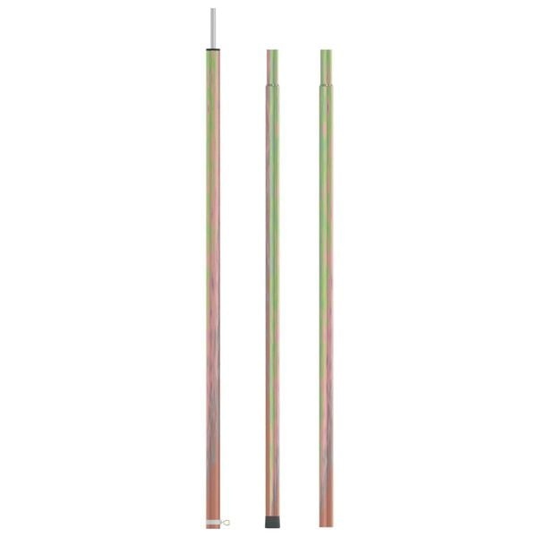 Telescopische Tentstok 170-255cm - Gegalvaniseerd Staal (37% Korting)