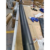 Zwarte Hittebestendige Kachelpijp Staal Ø 120mm 100cm | 68% Korting