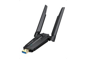 WiFi 6E USB Adapter AXE5400 Tri-Band - 29% Korting