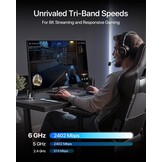 WiFi 6E USB Adapter AXE5400 Tri-Band - 29% Korting