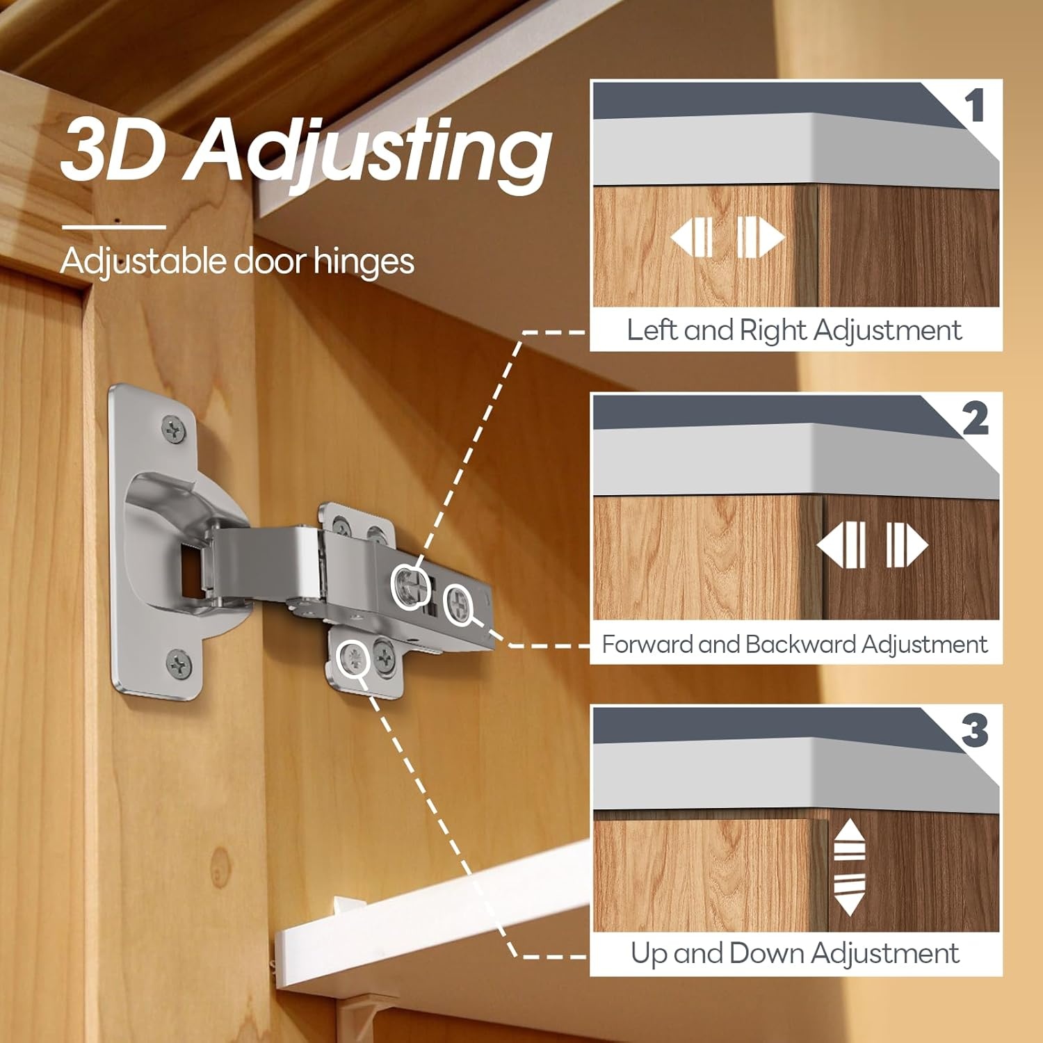 Keukenkast Scharnieren Softclose Hoeksluiting met Sluitautomaat (2 stuks) - 54% Korting!
