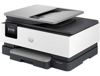 All-in-One Inkjetprinter OfficeJet Pro 8122e | Print, Scan, Kopieer, Fax | WiFi, USB, Ethernet, Touchscreen | 20 ppm Z/W | Thuis & Kantoor