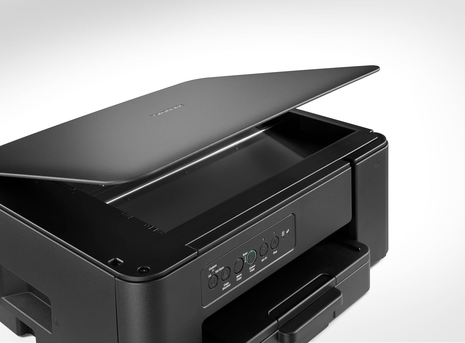 Compacte 3-in-1 kleuren inkjetprinter met wifi, 16 ppm, 150 vel papierlade, incl. cartridges