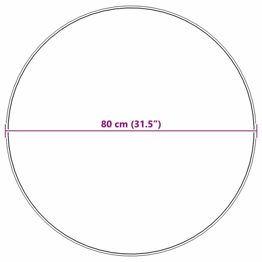 VidaXL Roze Nepschapenvacht Tapijt 80x80cm - 31% Korting!