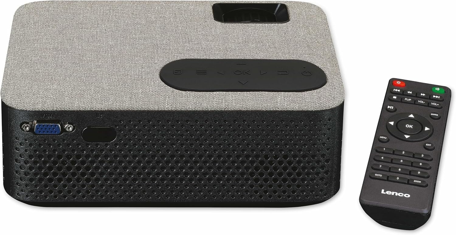 Lenco LPJ-700 Mini Beamer - Full HD - 4000 Lumen - 54% Korting
