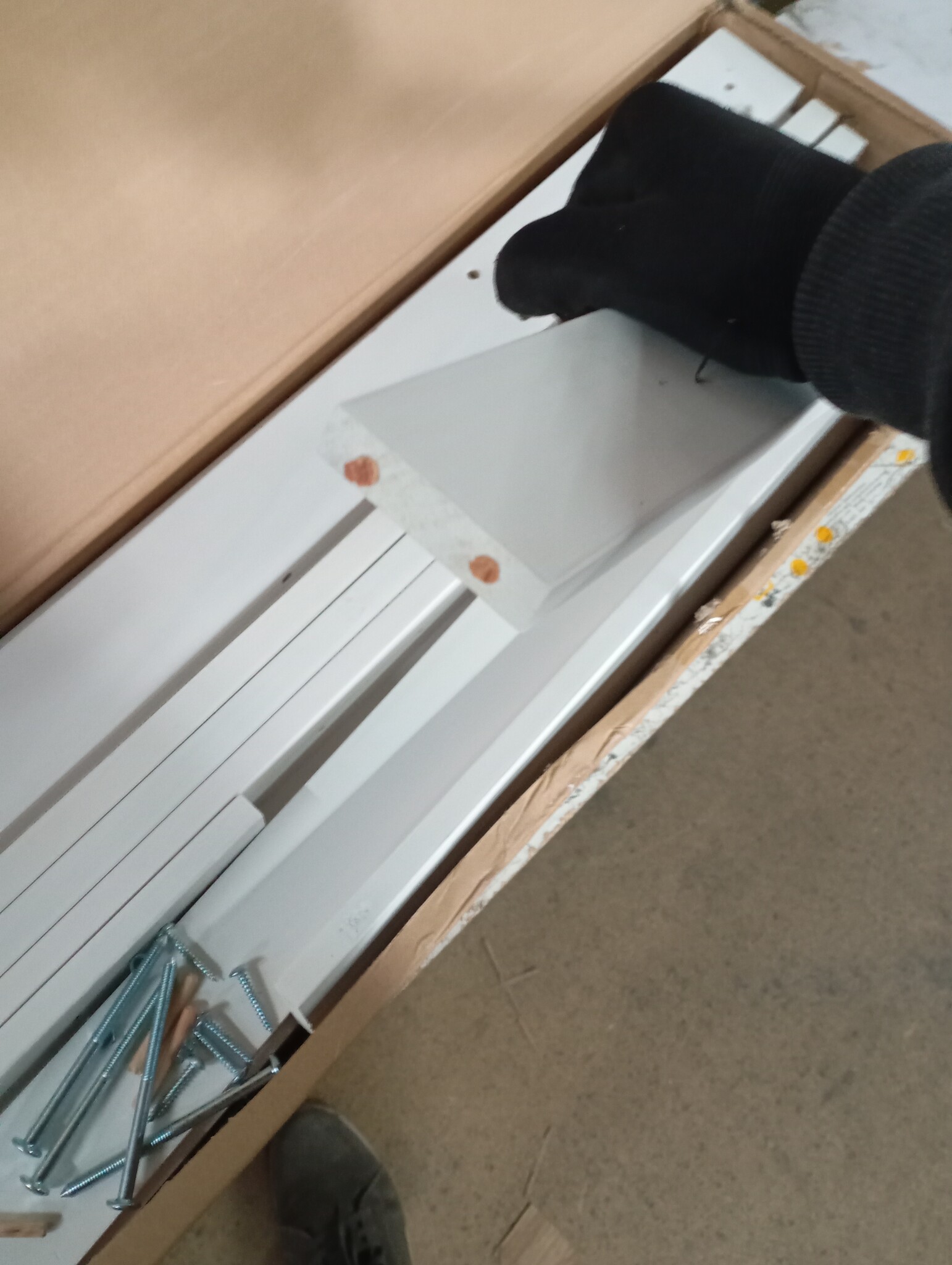 vidaXL Hoofdbord 165,5x4x100 cm massief grenenhout wit