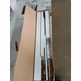 vidaXL Hoofdbord 165,5x4x100 cm massief grenenhout wit