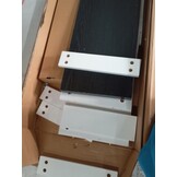 vidaXL Hoek Onder Kast Zwart eiken 75.5 x 75.5 x 81.5 cm Bewerkt hout