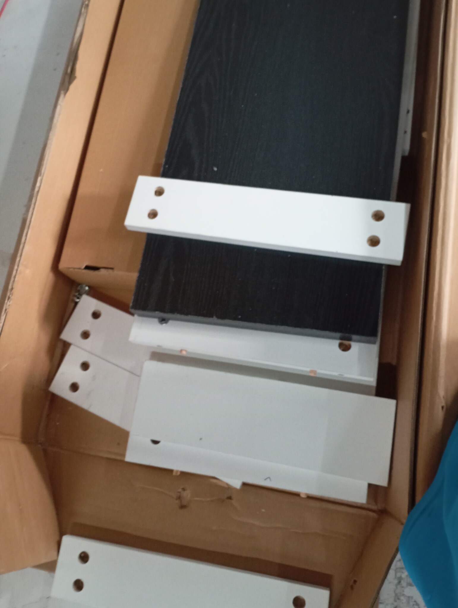 vidaXL Hoek Onder Kast Zwart eiken 75.5 x 75.5 x 81.5 cm Bewerkt hout