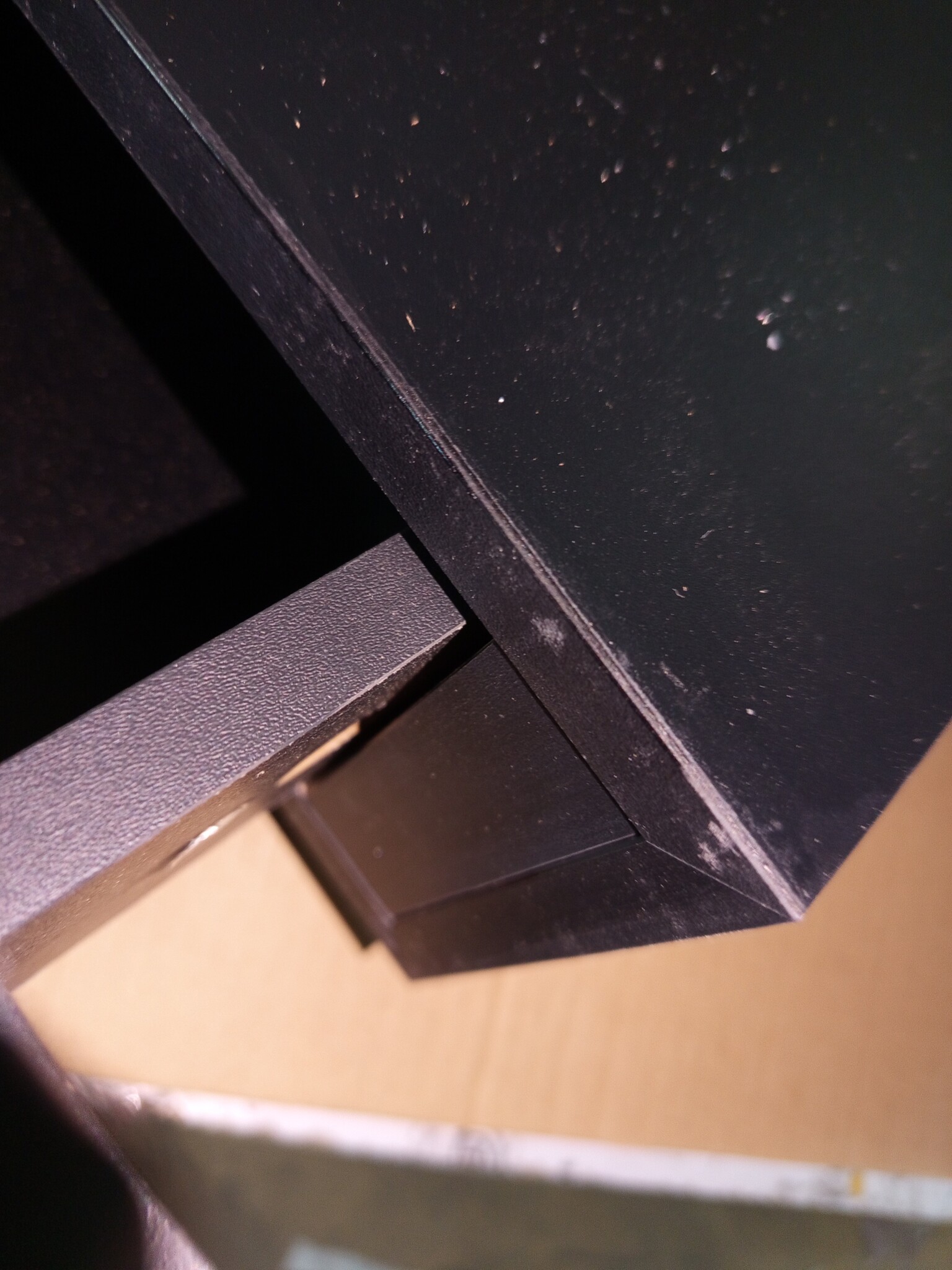 vidaXL Wandschap met lade 60x23,5x10 cm MDF zwart