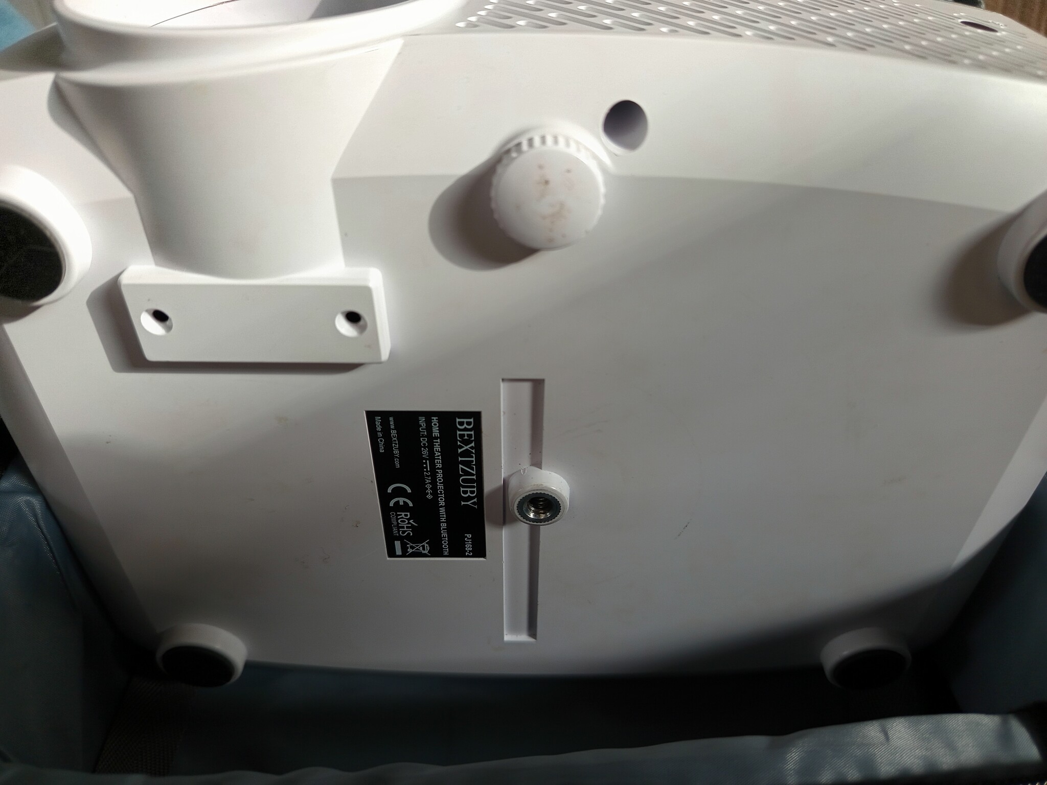 Draagbare projector 1080P Nativ, mini-Bluetooth-projector met 9500 lumen, ondersteuning 4K, bioscoopprojector, max. 500 cm, compatibel met tv-stick, HDMI, VGA, USB, TF AV (zilver)