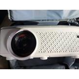 Draagbare projector 1080P Nativ, mini-Bluetooth-projector met 9500 lumen, ondersteuning 4K, bioscoopprojector, max. 500 cm, compatibel met tv-stick, HDMI, VGA, USB, TF AV (zilver)