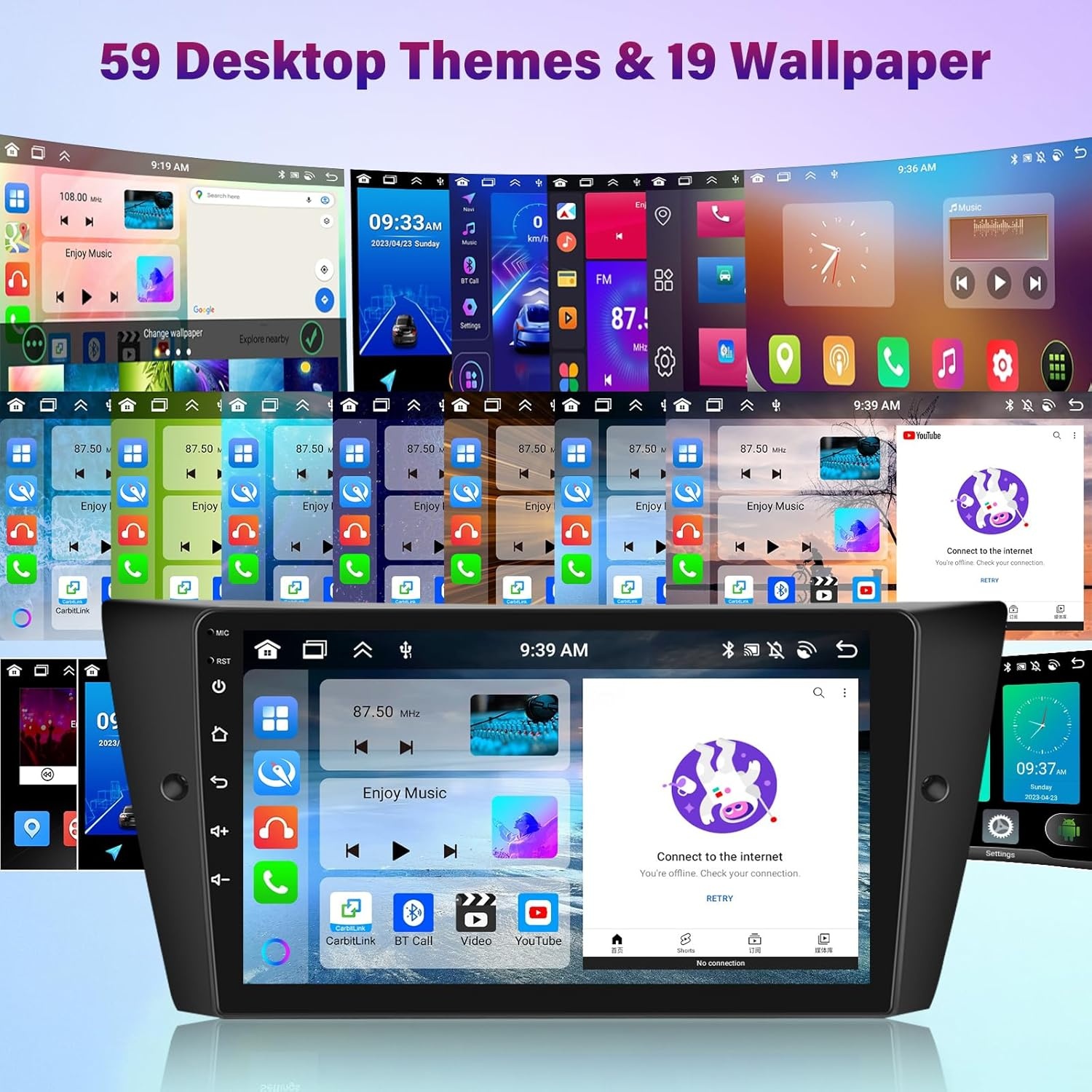 Android Autoradio BMW 3 Serie (2005-2013) - 50% Korting