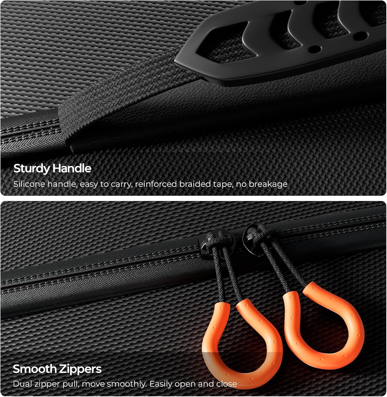 Nintendo Switch 2 Draagtas Hardcase - All-in-One Opbergtas met 20 Game Card Slots & 4 Duimgrepen - Volledige Bescherming voor Console & Accessoires