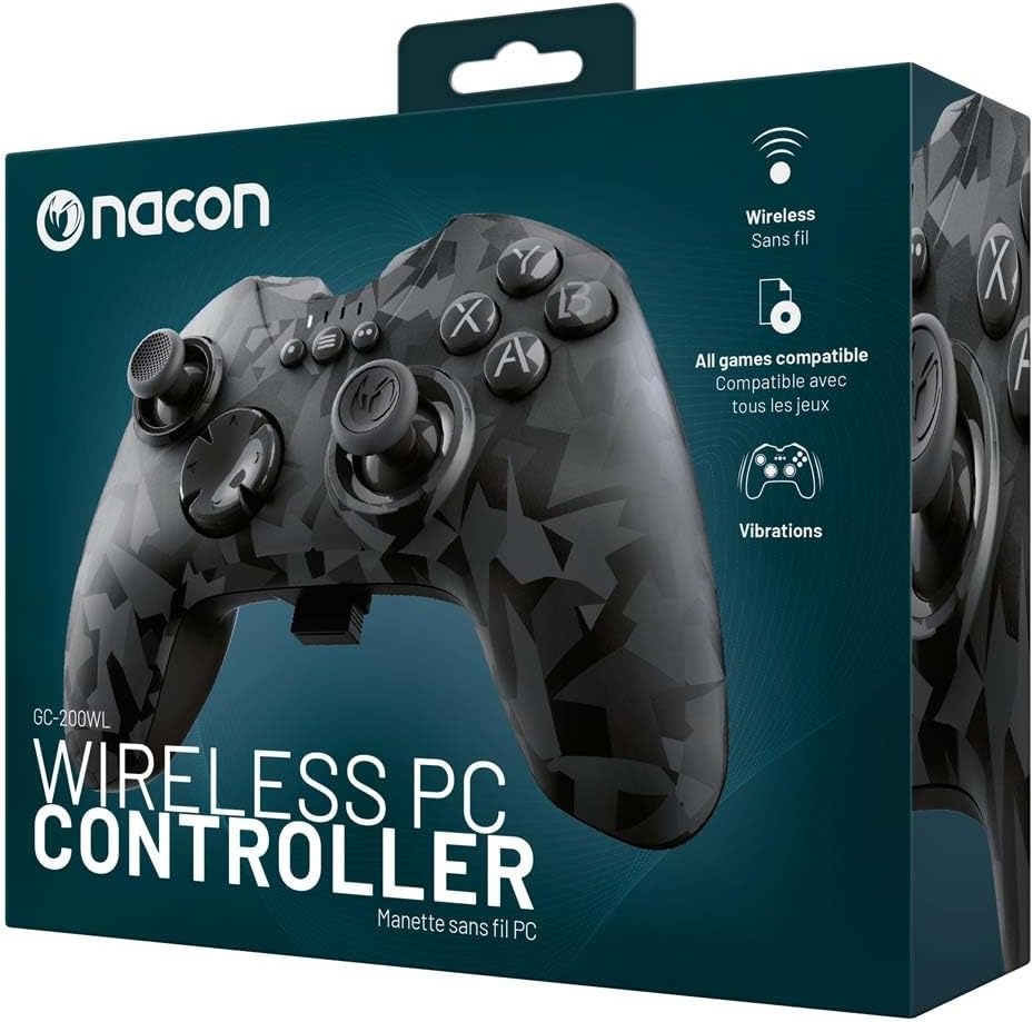 Draadloze Gaming Controller Zwart met asymmetrische joysticks voor FPS/TPS games
