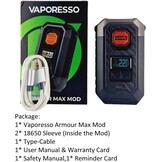 Vaporesso Armour Max Mod 220W Box Mod - Zilver