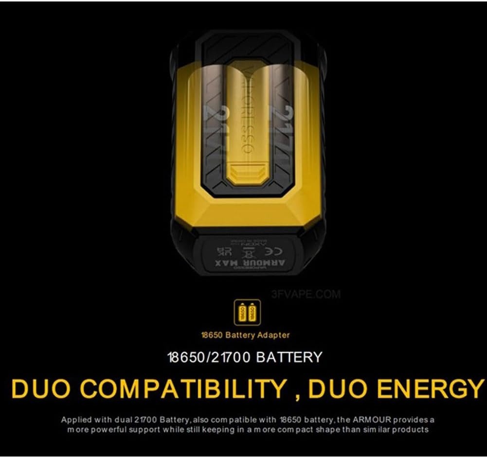 Vaporesso Armour Max Mod 220W Box Mod - Zilver