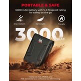 KEMIMOTO Verwarmbare motorhandschoenen, verwarmde handschoenen met touchscreen, slijtvaste handschoenen met koolstofvezel schaal, elektrische winter thermohandschoenen voor motorrijden, skiën