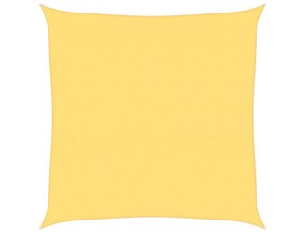 vidaXL Zonnezeil 4,5x4,5m HDPE Beige - 66% Korting!