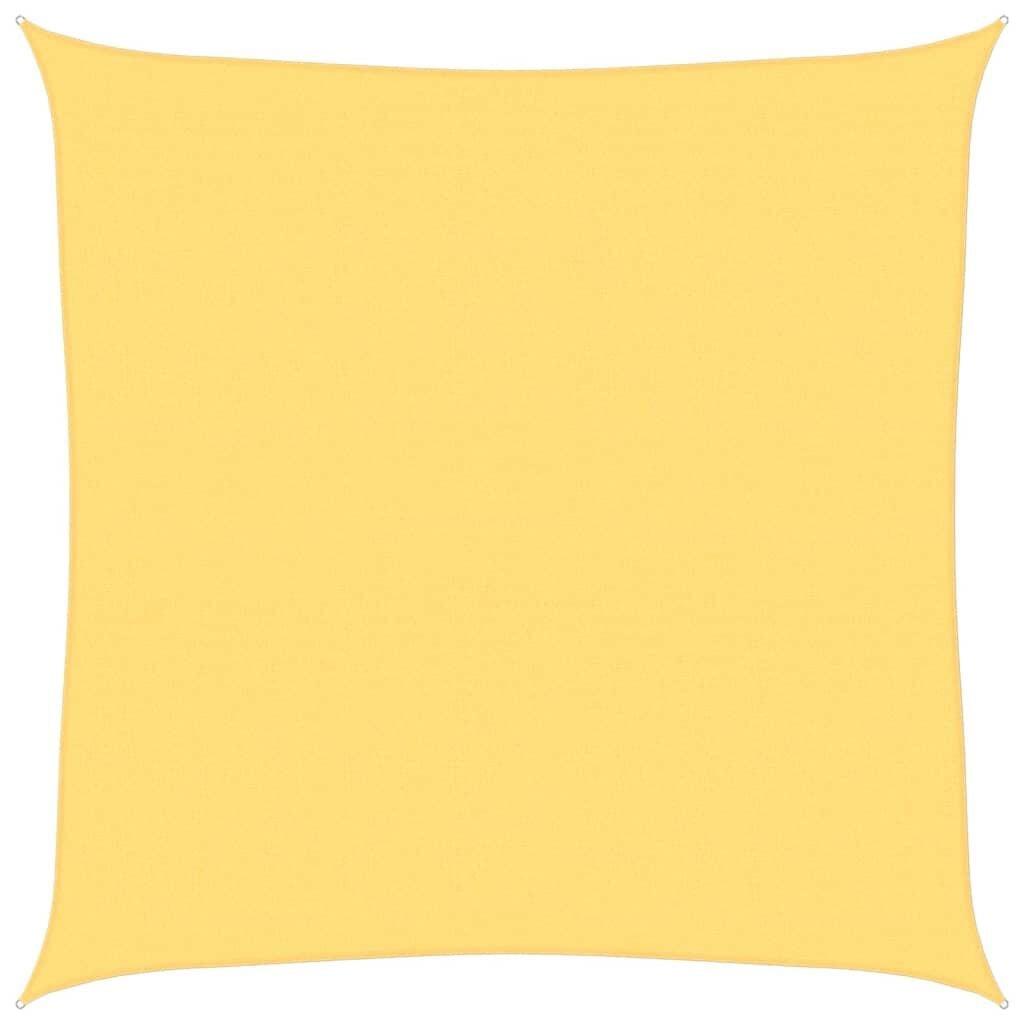 vidaXL Zonnezeil 4,5x4,5m HDPE Beige - 66% Korting!