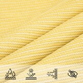 vidaXL Zonnezeil 4,5x4,5m HDPE Beige - 66% Korting!