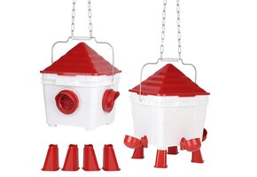 Automatische Kippenvoerautomaat & Drinkbak Set - 52% Korting!